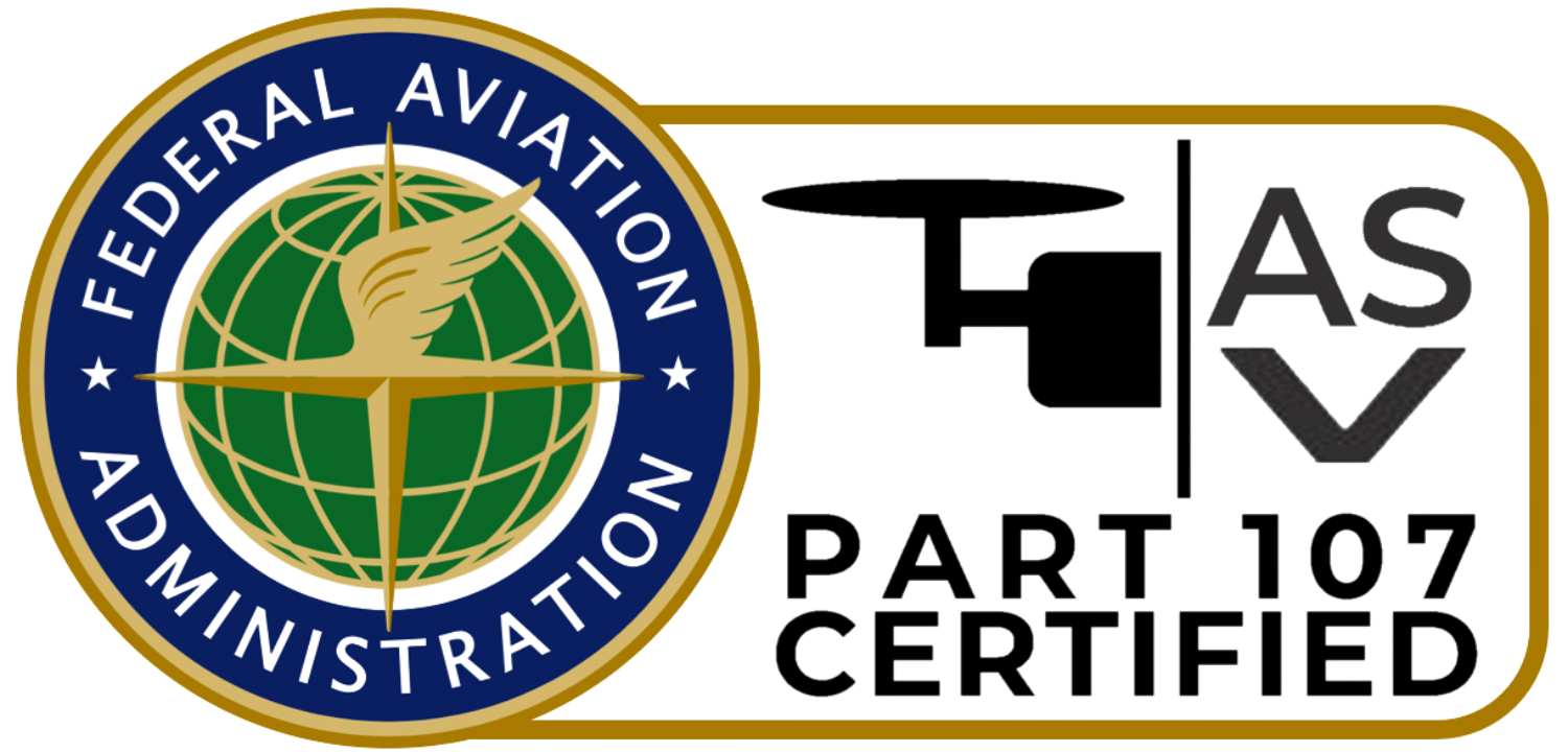 FAA Part 107 Certified, Airspace Visuals LLC logo